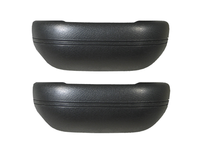 VW Armrests, 1968-72, Pair, Black